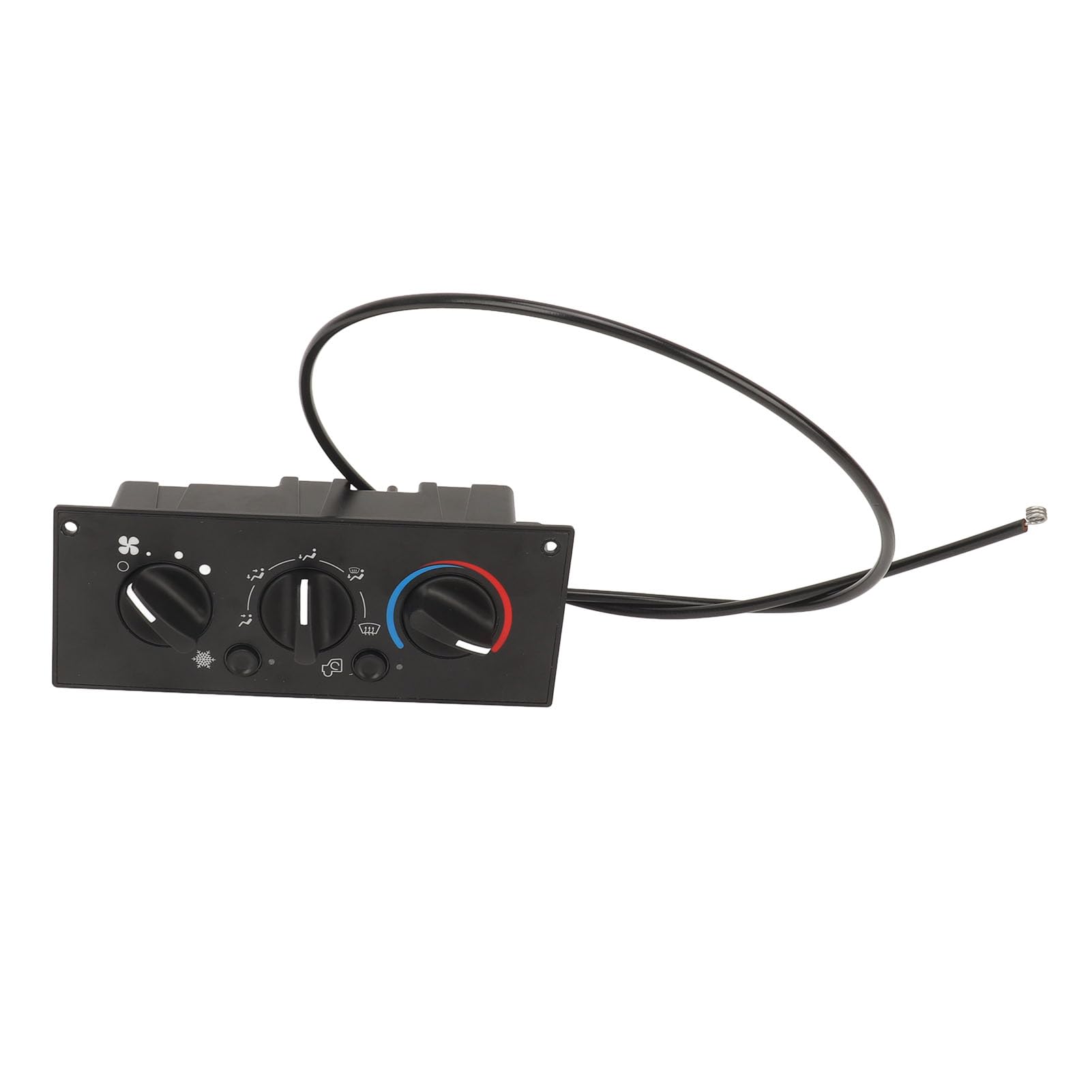 Tissting Módulo de Control Climático, Panel de Control de Calefacción Ensamblaje ABS, Compatible con F211032100 599-5511 2110071 F211025100 F211025110, para Camiones Pesados 2002-2
