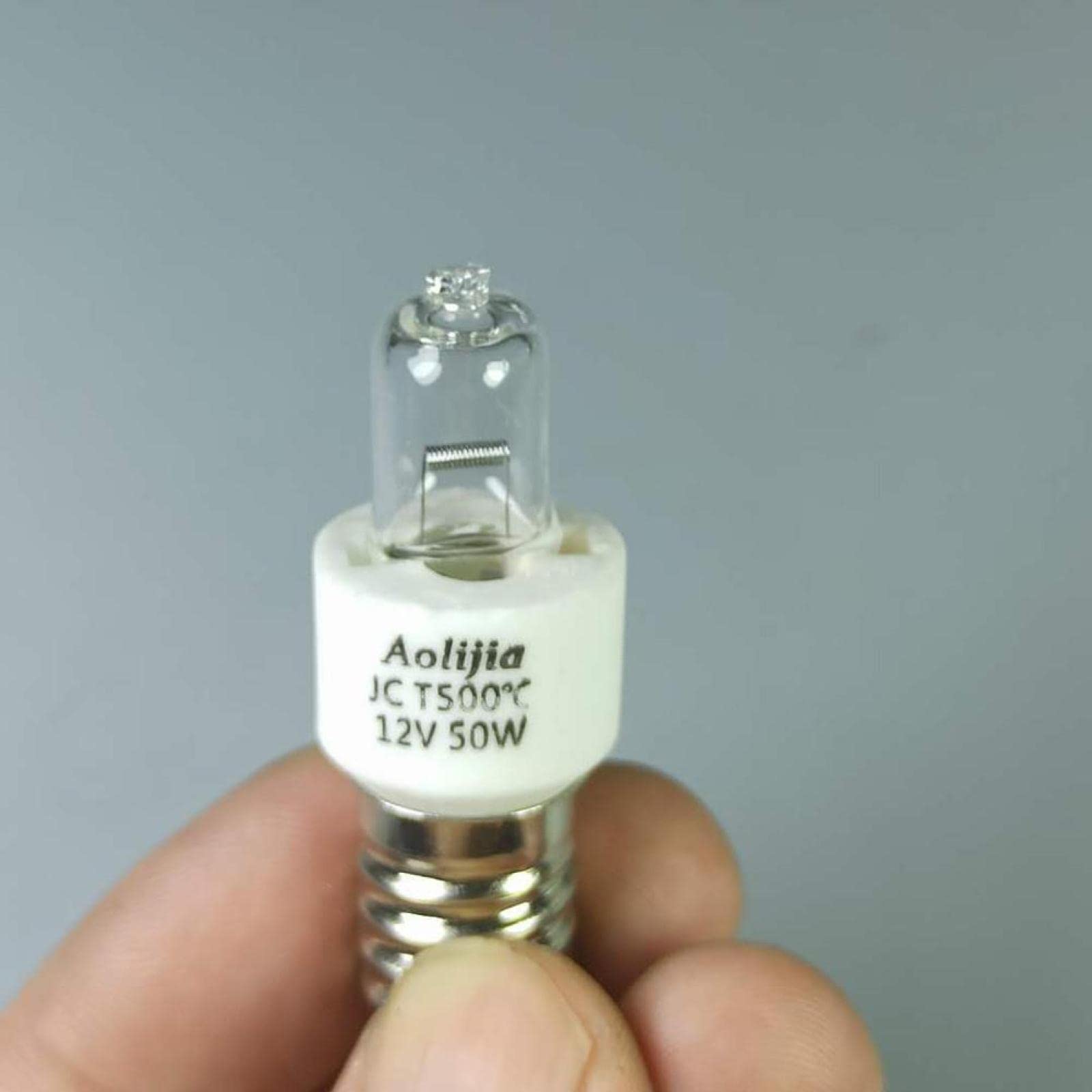 50W 12V E14 Żarówka Piekarnika Odporna Na Wysokie Temperatury 500 ℃ Lampa Halogenowa Suszarka Żarówka Mikrofalowa,4 Szt