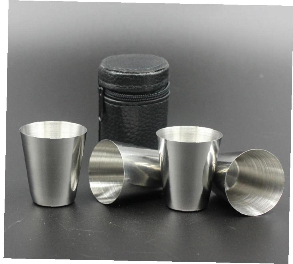 Amazon | アウトドア 実用 ステンレス カップ ショットセット ミニ