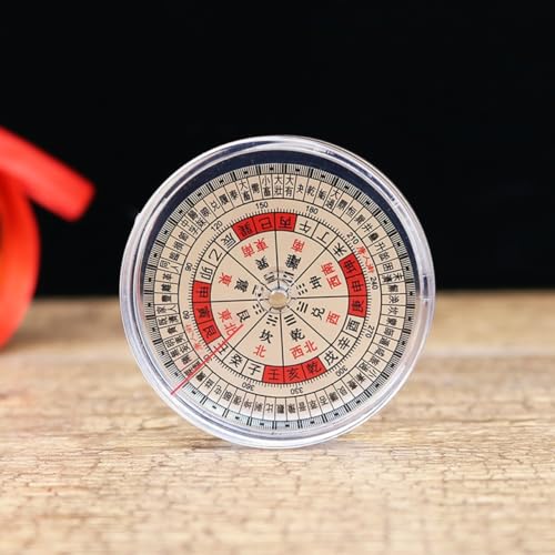 Brújula china portátil Ciieeo acrílica para camping miniatura 4