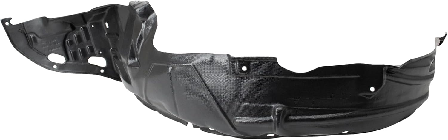 TRQ Front Inner Fender Liner Set Compatible with 2003-2007 Honda Accord HO1248126 HO1249126