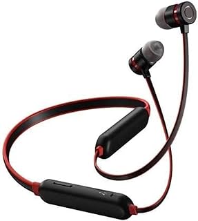 سماعة اذن لاسلكية بشريط حول الرقبة موديل RX-S100 V5.0 متعددة الالوان - اسود