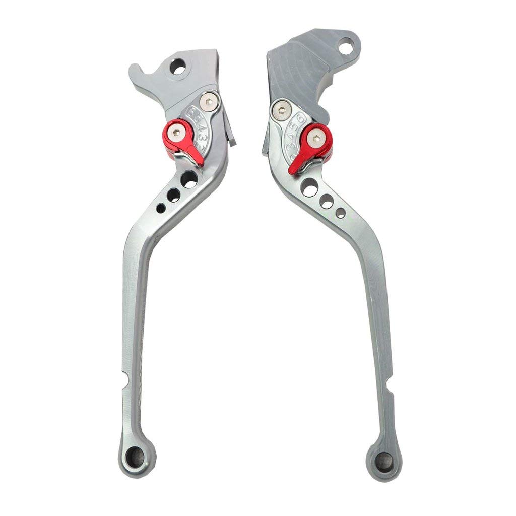 6 Adjustable Brake Clutch Lever 22MM with Folding for Royal Enfield Classic 350/500, Electra 350/500, Standard 350/500 tanknoth26-image-38