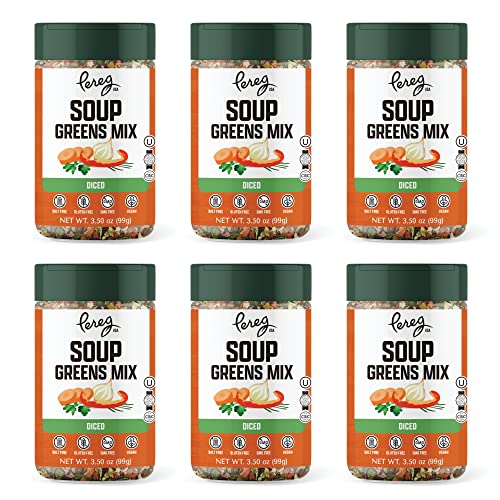 Pereg Dried Soup Greens Mix - Diced - (3.5 Oz
