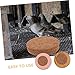 BESPORTBLE 10pcs High-Durability Chicken Nesting Pads Natural Coir Mat for Pigeon Nesting Box Washable Bird Bed for Breeding for Hens