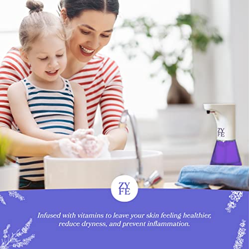 Image of Liquid Hand Soap Refills - Non-Toxic, Plant-Derived Vitamin Infused with Essential Oils - Kitchen Hand Soap Refill & Bathroom Essentials Handsoap Hand Wash - Hush Lavender Scent, 64oz