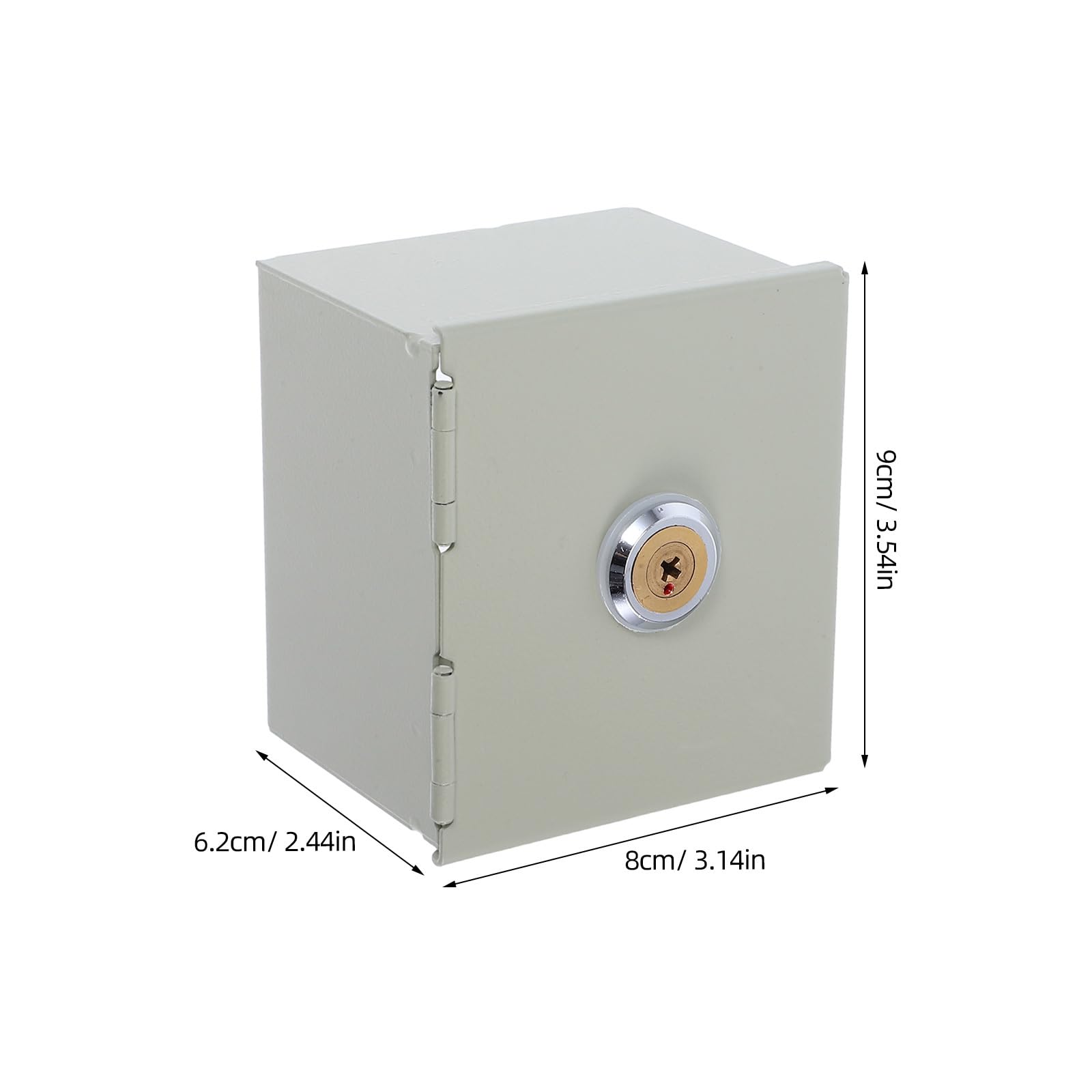 POPETPOP Cubierta de toma de corriente con llave resistente a la intemperie, protector de enchufe eléctrico para uso en interiores y exteriores, funda de enchufe de seguridad para niños, se adapta a