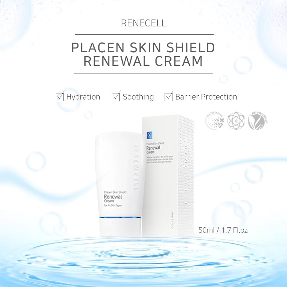 Amazon.com: RENE CELL [Renecell] PLACEN SKIN SHIELD RENEWAL CREAM