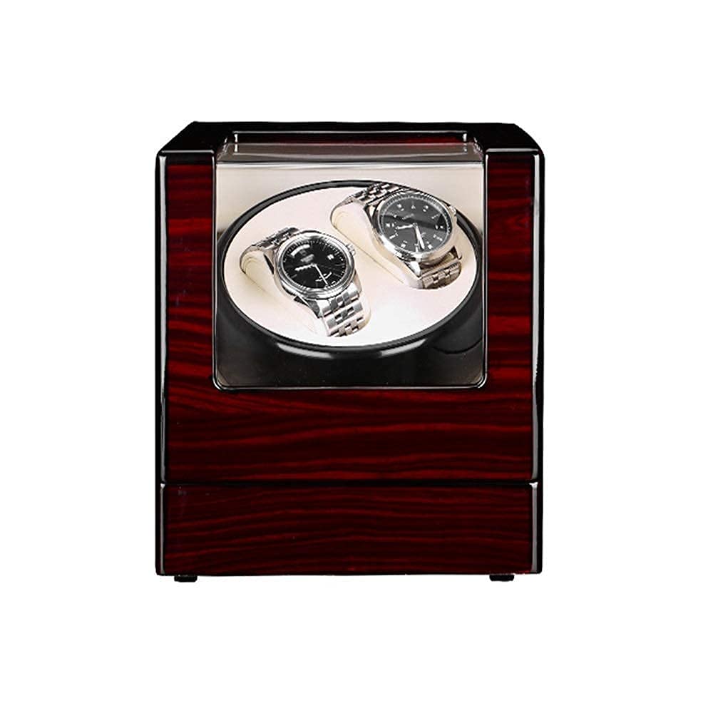 EHVYBDX Automatic Watch Winder Box Double Watch Winder for Automatic Watches, 4 Rotation Mode Setting, Extremely Silent Motor Watches Watch Winder