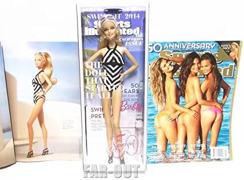 Barbie Sports Illustrated 50th Anniversary Swimsuit Doll with Magazine