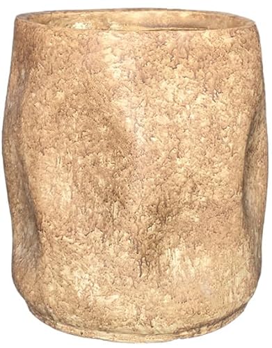 15" H x 12" Dia Fiberstone Planter with Drainage Hole