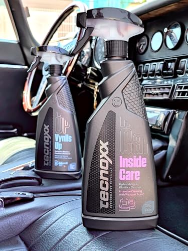 Tecnoxx – Inside Care │ Limpia tapicerias Coche │Cuero Alcantara plasticos y Tela │ Limpiador Interiores │ Envase Grande 750 mL con pulverizador - imagen 3