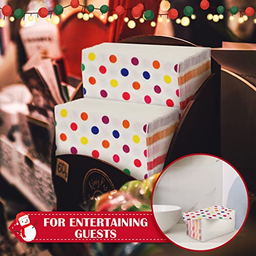 300 Pcs Rainbow Party Supplies Guest Napkins Cocktail Plates Napkins Easter Rainbow Birthday Party Beverage Disposable Hand Paper Towels Holiday Party Decorative For Bathroom Party Dinner Kitchen #TOP3