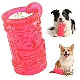 LIOOPET Dog Slow Feeder, Dual Chambers Stuffable Dog Toys, Frozen Treat Enrichment Toy, Treat Dispensing Puzzle Toy for Boredom & Anxiety Relief, Small Medium Large Dogs