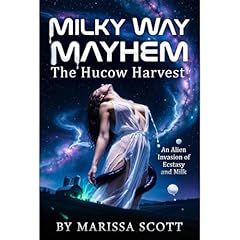 Milky Way Mayhem: Alien Tentacle Hucow Erotica Orgy Humorous Audiolibro Por Marissa Scott arte de portada