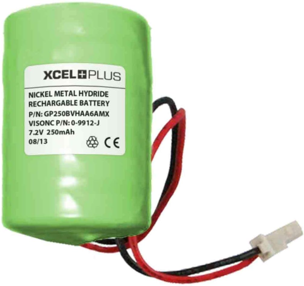 Visonic PowerMax MCS-700 0-9912-J Siren Bell Box Battery 150mAh GP250BVH6AMX