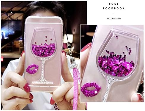 Miniatura 6 de Funda líquida para Samsung Galaxy S9 Plus, diseño de arena movediza con diseño de diamante 3D con purpurina brillante y estrellas flotantes,
