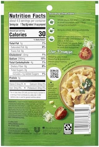 Knorr Sauce Mix - Parma Rosa - 1.3 oz - Case of 12