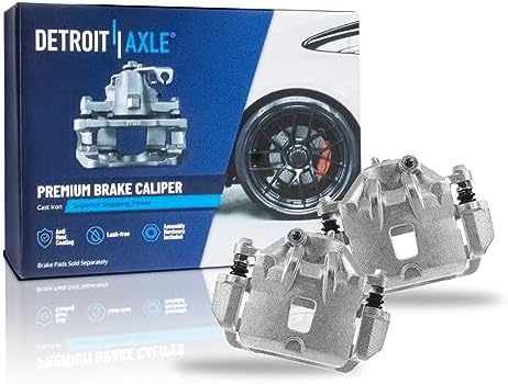 DLRZ Autoparts Front Brake Calipers With Brackets For Hyundai Sonata & Kia Optima 2.4L 2011-2016