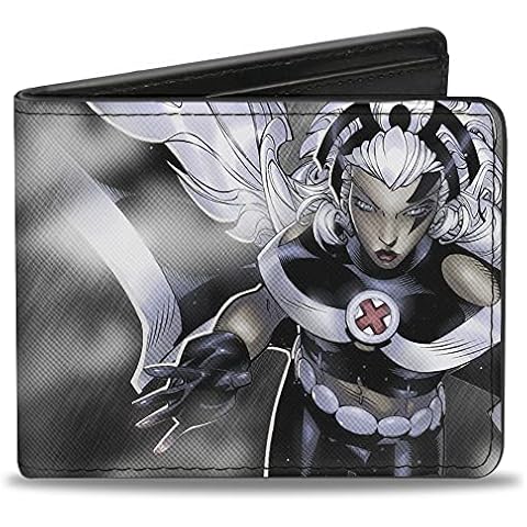 Cartera plegable X-Men Buckle-Down de piel vegana Cover