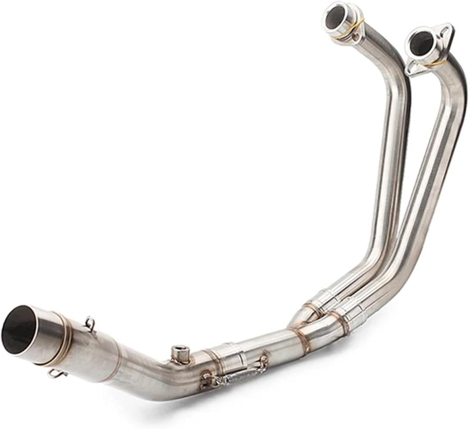 Muffler Pipe Exhaust Link Adapter For MT03 R25 YZF-R3 Tail (Blu)