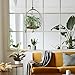 Adnkwolivt Hanging Planter for Indoor Plants - Outdoor Plant Hanger, Mid Century Metal Plant Hanger, Indoor Conner Ceiling, Gift for Mom, Plant Lovers, Housewarming