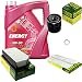 Produktbild EISENFELS Filter Set Inspektionspaket erstellt mit 5 L Motoröl MANNOL Energy 5W-30, MANN-FILTER Ölfilter, Luftfilter, Innenraumfilter, Dichtring