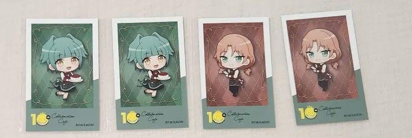 スノ 1st POPUP トレカAB 缶バッジ ステッカー トレカデコ5点セット