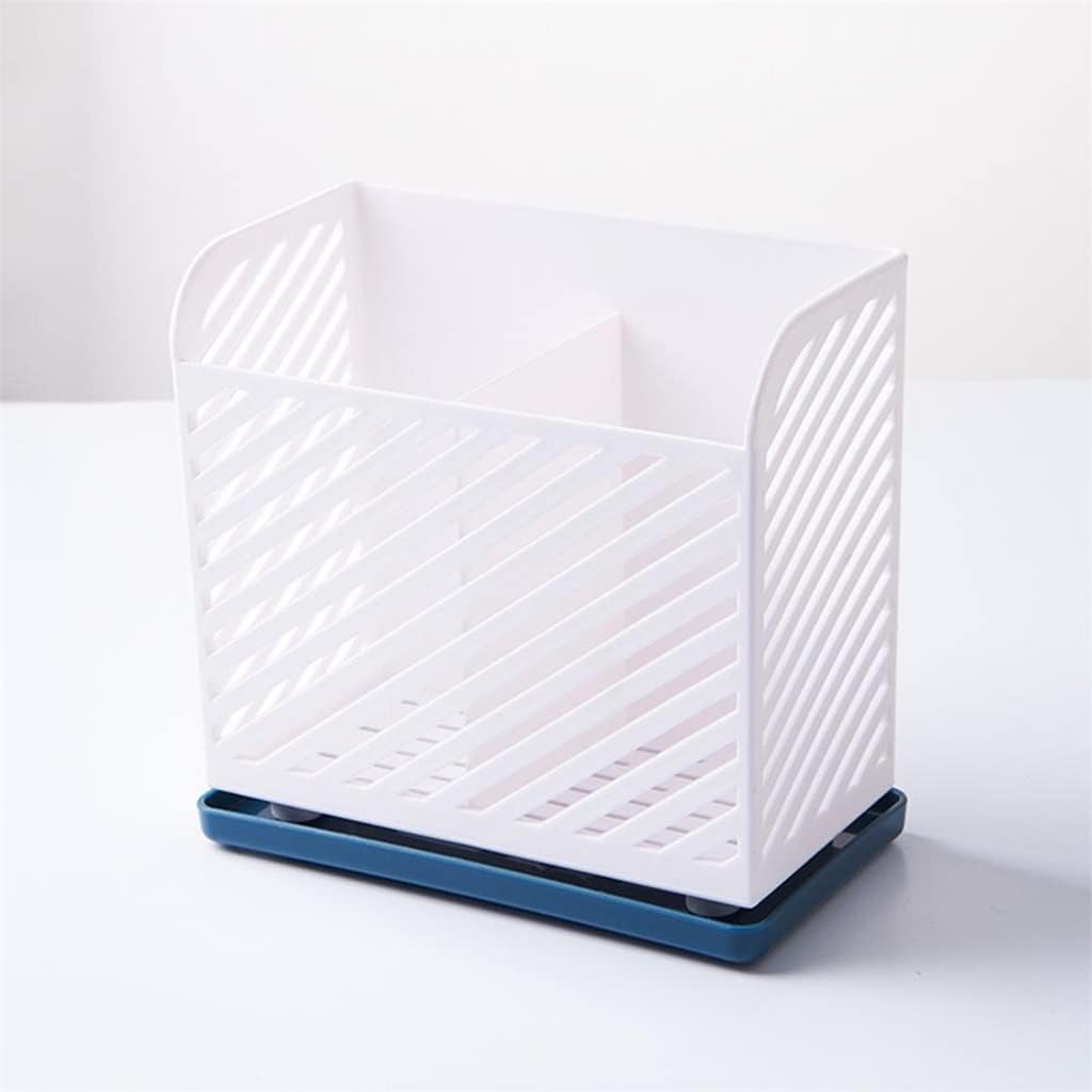 Quick Dry Cutlery Storage Holder Hollow Chopsticks Tableware Shelf Spoon Fork Container Drying Rack(E)