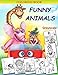 Funny Animals: Grayscale Coloring book