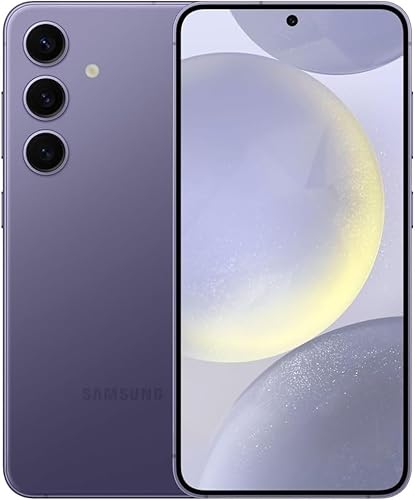 SAMSUNG Galaxy S24+ Plus 5g SM-S926B/DS 256GB 12GB RAM, 50 MP Camera, AI Smartphone, Unlocked Android International Model 2024 Cobalt Violet