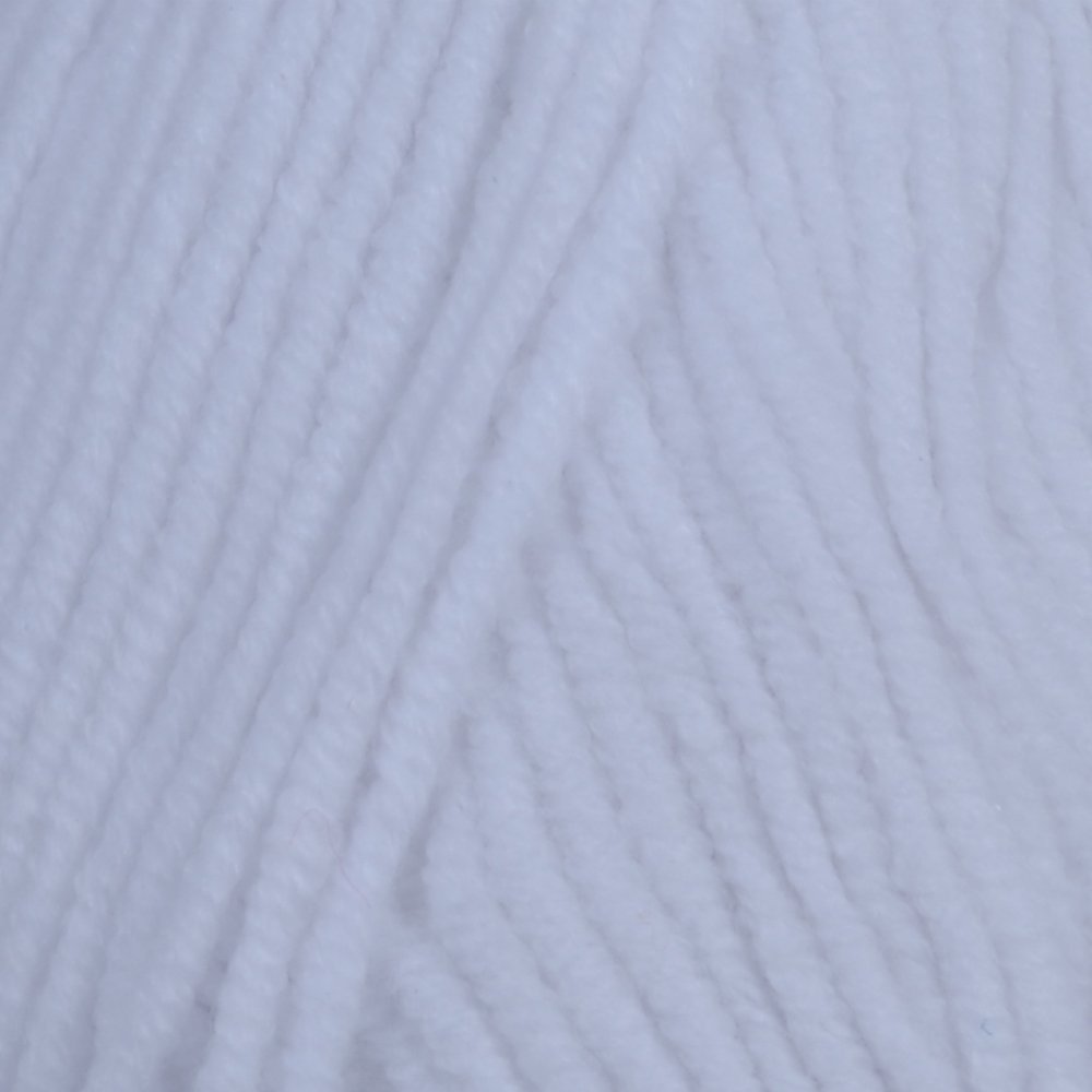 ALIZE COTTON GOLD HAND KNITTING YARN (White No. 55)