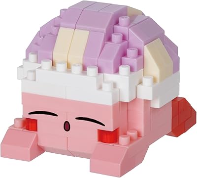 nanoblock - Kirby - Sleeping Kirby, Character Collection Series Building Kit