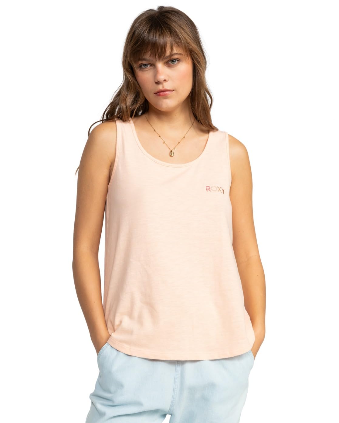 Roxy T Shirt SATURDAZE Tank Young Womens Pink M