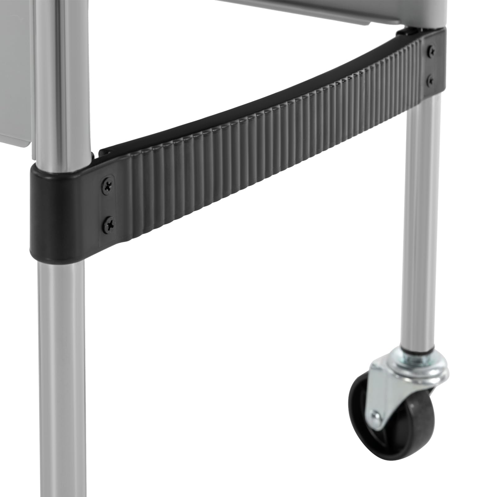 Carrello per Parrucchiere con 4 cassetti e Ruote per Salone Parrucchiere Bianco