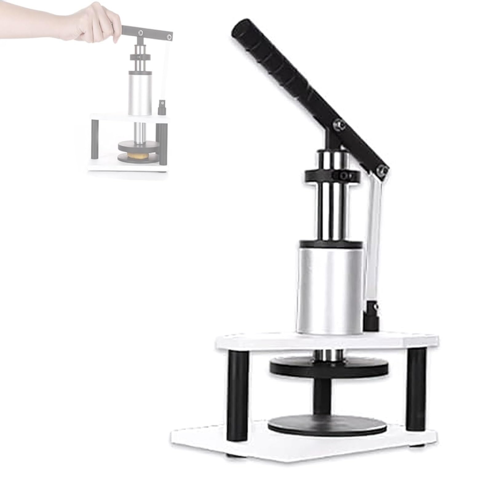 TYJYGS Industrial Metallographic Sample Press Machine, High Precision Microscope Sample Flattening Device, ≤0.5mm Precision, for Laboratory Sample Pretreatment