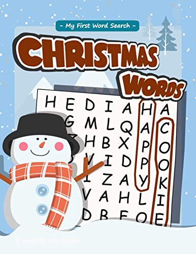 My First Word Search - Christmas Words: Word Search Puzzle for Kids Ages 4 -6 Years