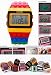 SHHORS Reloj LED, Colores del Arcoiris, Creativo Imagen de SHHORS Reloj LED, Colores del Arcoiris, Creativo