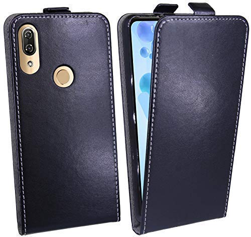 cofi1453® Flip Hülle kompatibel mit WIKO View 2 PRO Handy Tasche vertikal aufklappbar Schutzhülle Klapp Hülle Schwarz