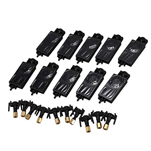 Stineng 10Pcs Dx5 UV Ink Damper para Mimaki Jv33 Jv5 Cjv150 para Tx800 Eco Solvent Plotter Impresora Ink Dumper Wit Connector