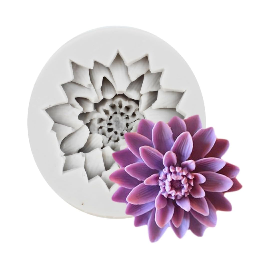 Skytail Lotus Flower Silicone Mould for Making Scented Candle Wax Waxmelts Aromatherapy Fondant Chocolate Candy Cake Decoration Cupcake Topper Gummy Jelly Cookie Sugarpaste Clay Soap Resin Molds (B0DF2K76V6) Amazon Price History, Amazon Price Tracker