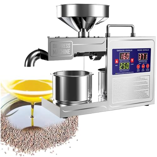 Spdazzleburst Electric Oil Press Machine, Commercial Nuts