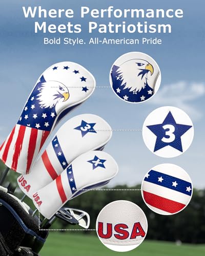 Fitense USA Flag Velour Covers