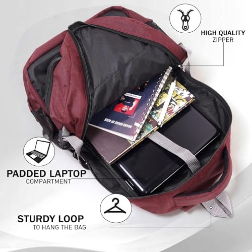 Image of S.B. Collection Bags Unisex Usb Waterresistance Office /Business /College Daily Use Helping hand Backpack 32L Laptop Backpack