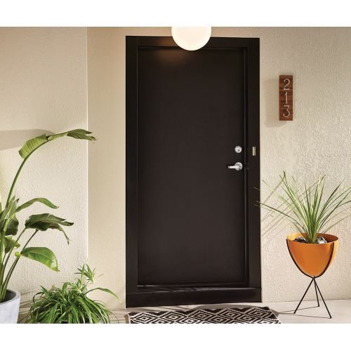 Manija Century Elan cromada para puertas de entrada principal 5