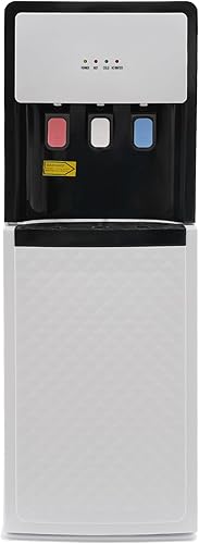 Dispensador de enfriador de agua de carga inferior, dispensador de agua fría caliente de carga inferior para botellas de 5 galones, 41.0-50.0