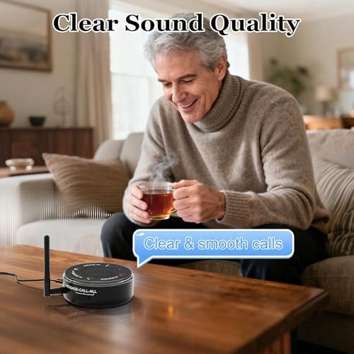 PebblePulse Cell Phone Ringer Amplifier, 120dB Loud Ringtone with LED Flash Alert, 200Ft Bluetooth Auto-Connect, Big Buttons, One-Touch Answer for Elderly & Hearing Impaired, Home Use by PebblePulse - Image 7