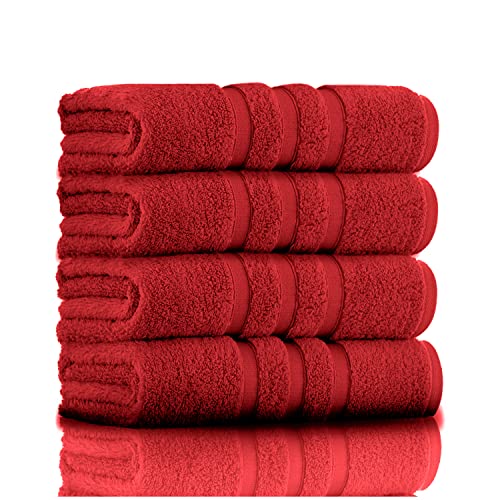 GC GAVENO CAVAILIA 550 GSM Hand Towels, Pack of 2, Egyptian Cotton Towel, Highly Absorbent & Quick Dry Bathroom Towels Sets