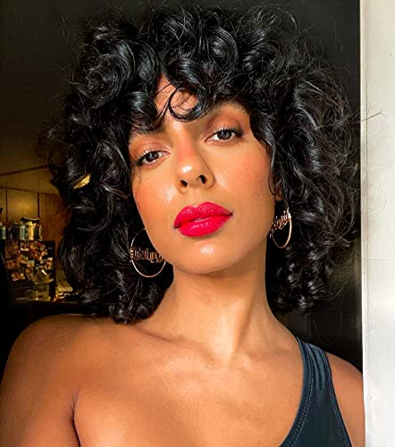 Annivia 1112MAMAWIG Short Curly Wig For Women thumb #4