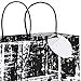 Hallmark Black and White Paper Gift Bags Assortment (Pack of 8; 4 Medium 10
